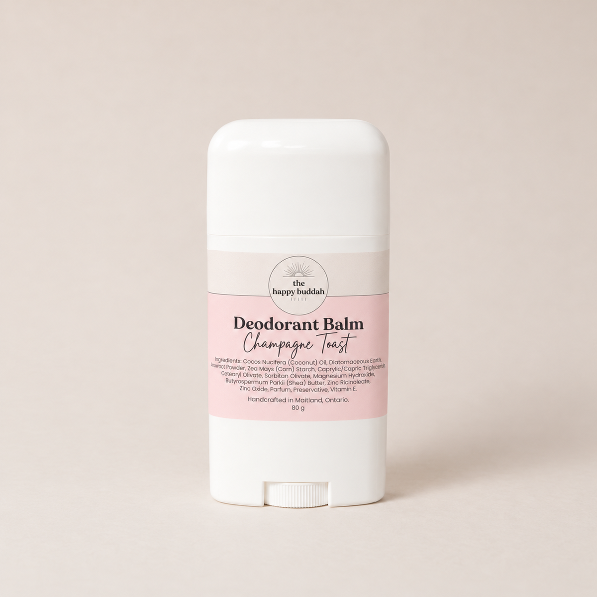 Champagne Toast deodorant balm