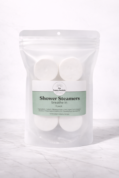 Shower Steamers, handmade by The Happy Buddah Soap Co.