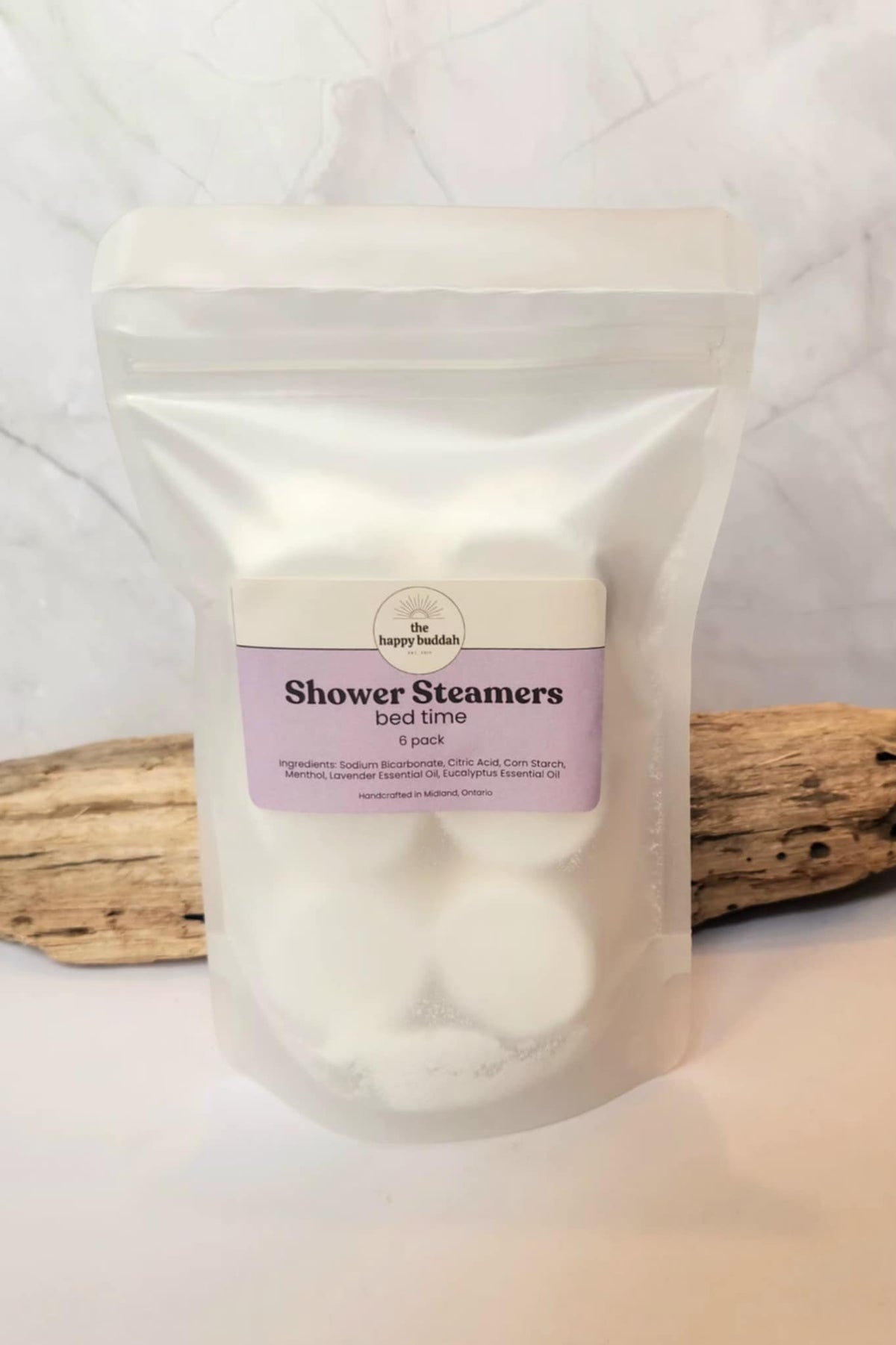 Shower Steamers, handmade by The Happy Buddah Soap Co.