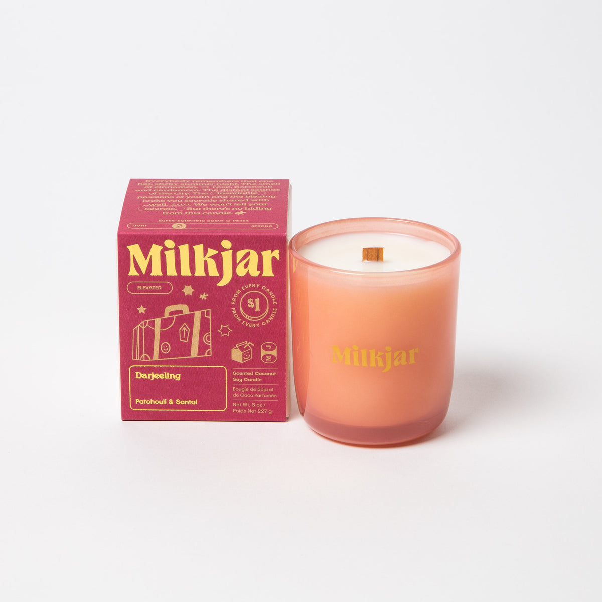 Milk Jar Darjeeling candle