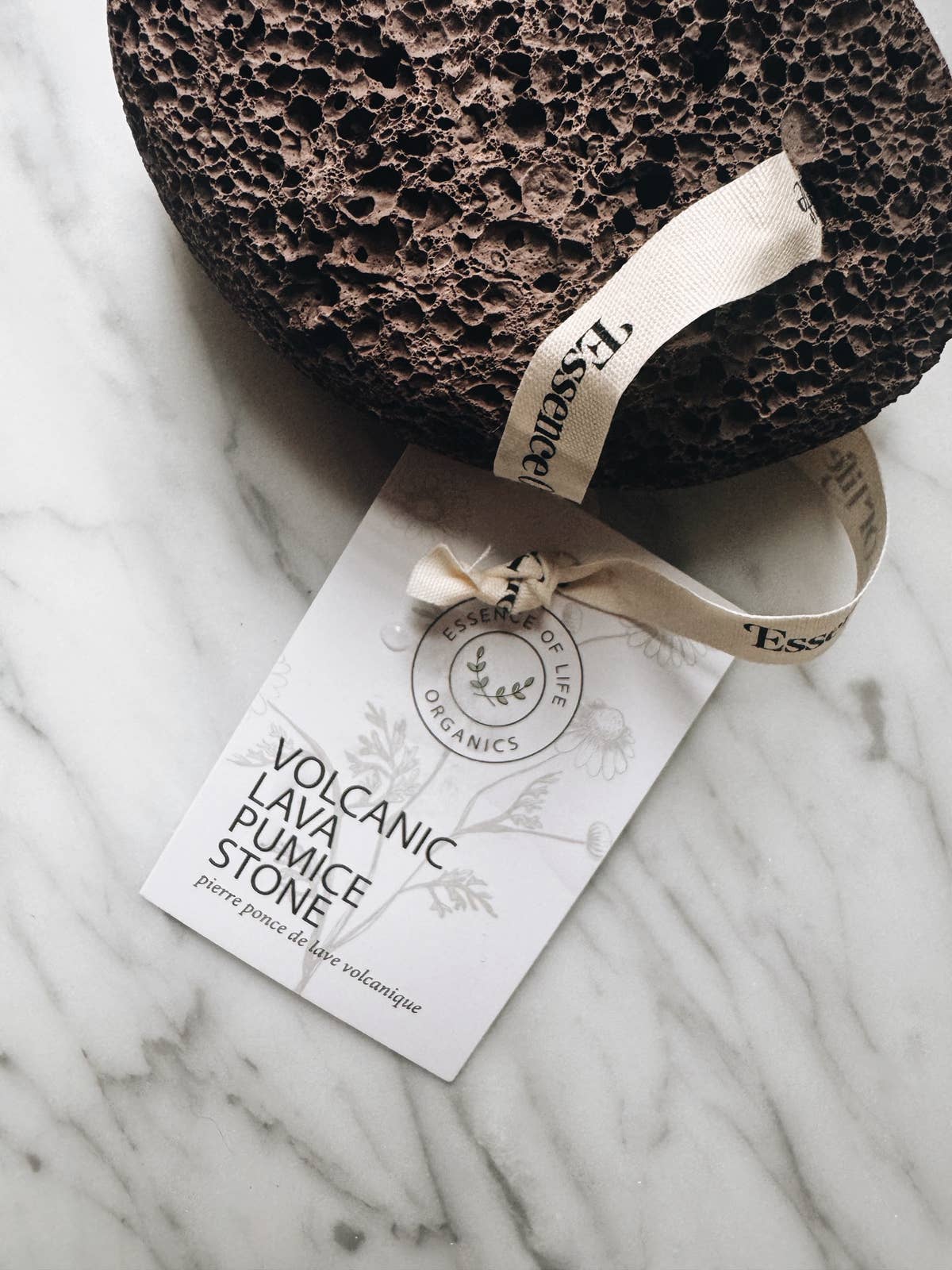 Natural volcanic lava pumice stone