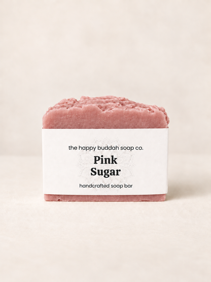 Pink Sugar handcrafted soap bar