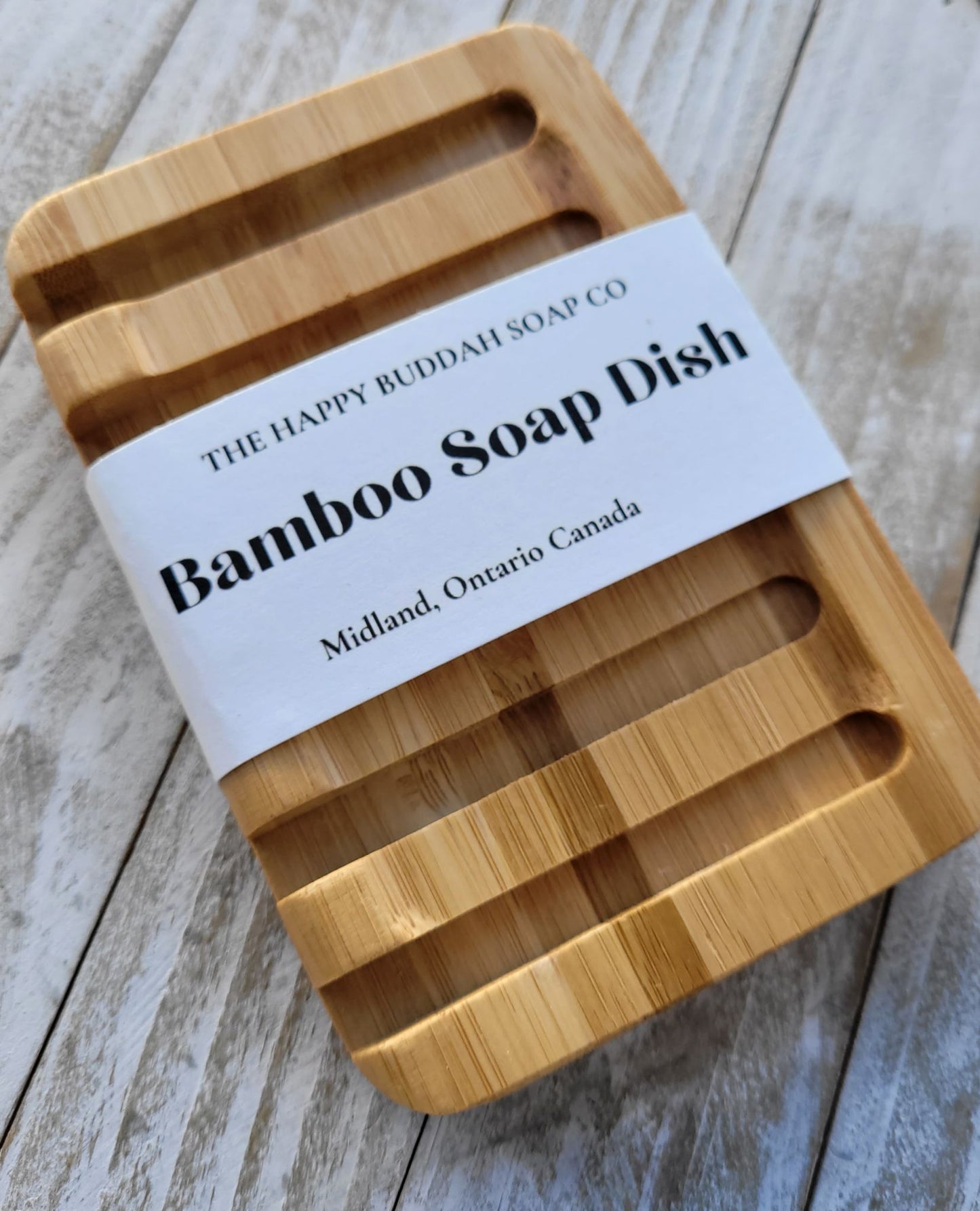 BAMBOO SOAP DISH